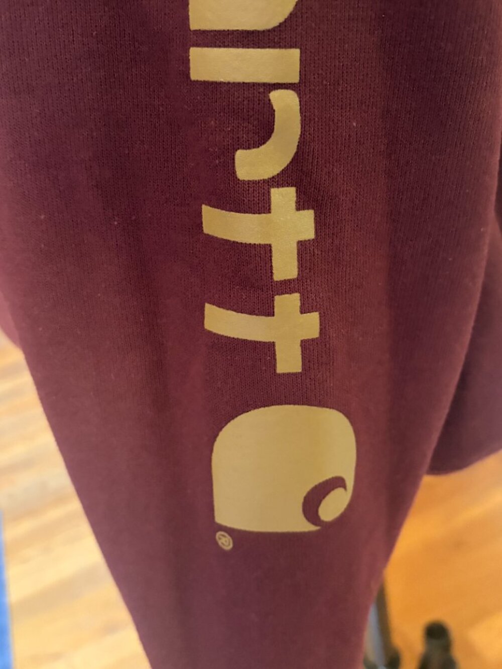 Carhartt Loose Fit Midweight Logo Sleeve Graphic Hoodie Size L - Picture 7 of 9